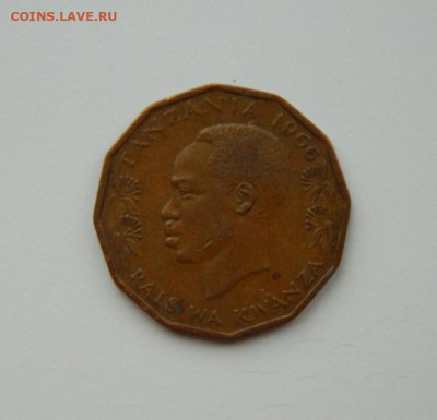 Танзания 5 центов 1966 г. (Фауна)  до 21.11.24 - DSCN2964.JPG
