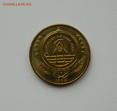 Кабо-Верде 1 эскудо 1994 г. (Фауна) до 21.11.24 - DSCN2927.JPG