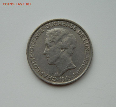 Люксембург 5 франков 1949 г. до 21.11.24 - DSCN3021.JPG