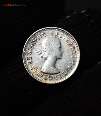 Австралия 3 пенса 1961 года, серебро. До 21.11 - 20241015_224656