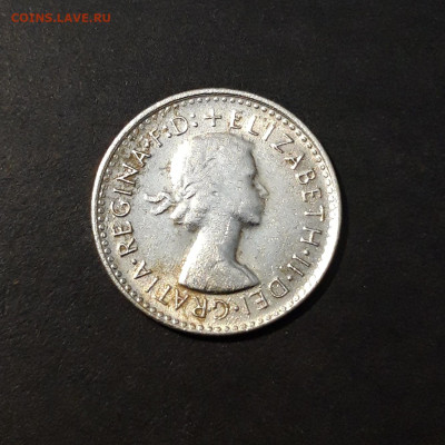 Австралия 3 пенса 1961 года, серебро. До 21.11 - 20241015_224621