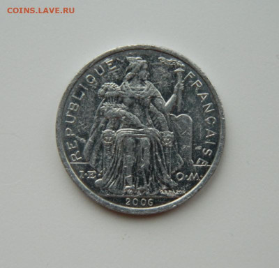 Французская Новая Каледония 2 франка 2006 г.(Фауна) до 21.11 - DSCN2886.JPG