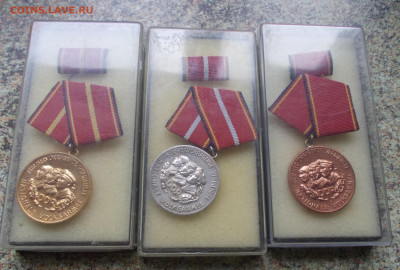 ГДР. За заслуги. Комплект 3 медали в домиках. 20.11.24 - DSCN0018.JPG
