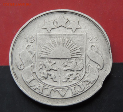 Латвия 20 сантимов 1922 бюджетная до 20.11.2024 - 20 сант 1922 .JPG