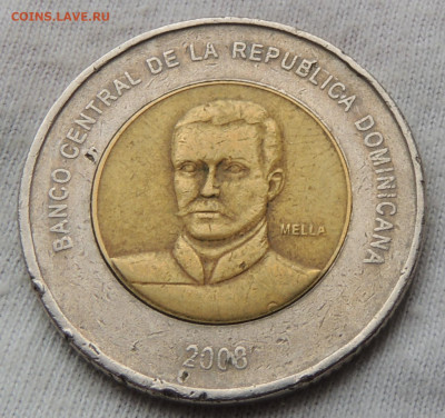 Доминикана 10 песо 2008 до 20.11.2024 - Доминикана 10 песо 2008 .JPG