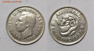 Австралия шиллинг 1952 года Георг VI - 20.11 - IMG_20241116_084342