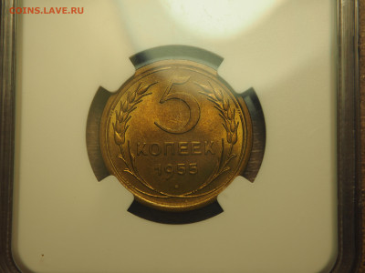 5 копеек 1955 NGC MS65 до 23.11.2024 в 22:00 МСК - P1010021.JPG