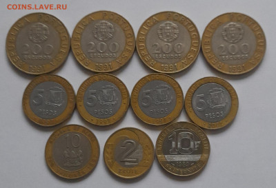 Монеты разных стран. Биметалл. 100,200,500 драм до 23.11.24 - 20241117_121659