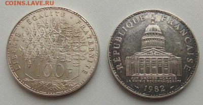 Франция, 100 франков 1982 и 1983 до 21.11.24 в 22.00 - IMG_20241118_125747