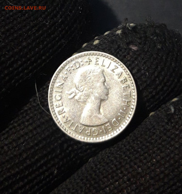 Австралия 3 пенса 1957 года, серебро. До 25.11 - 20241104_230655