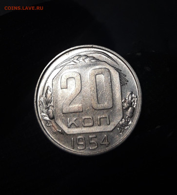 20 копеек 1954 года. Отличное состояние! До 25.11 - 20241104_231922