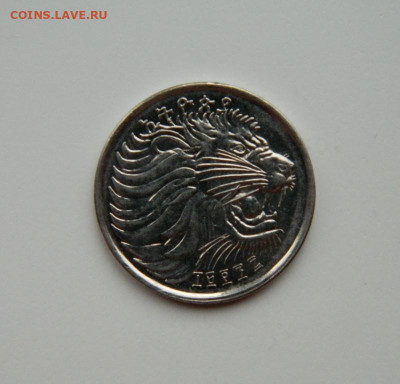 Эфиопия 25 сантимов 2012 г. до 25.11.24 - DSCN3136.JPG