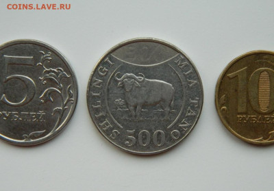 Танзания 500 шиллингов 2014 г. (Фауна) до 25.11.24 - DSCN3041.JPG