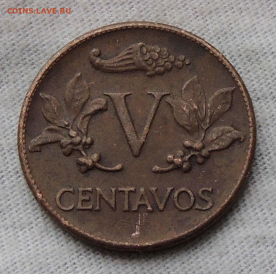 Колумбия 5 сентаво 1956 до 24.11.2024 - Колумбия 5 сентаво 56 .JPG