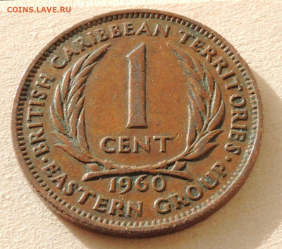 Восточные Карибы 1 цент 1960 до 24.11.2024 - Восточные Карибы 1 цент 60 .JPG