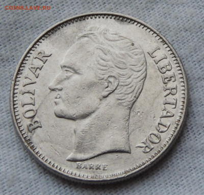 Венесуэла 1 боливар 1986 до 24.11.2024 - Венесуэла 1 боливар 86 .JPG