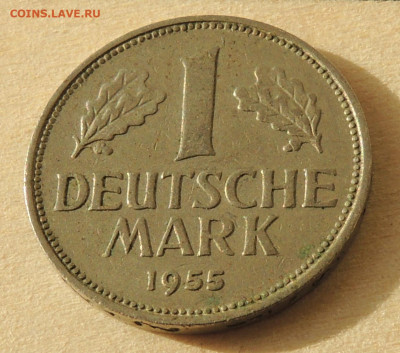 Германия 1 марка 1955 до 24.11.2024 - Германия 1 марка 55.JPG