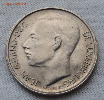 Люксембург 1 франк 1970 до 24.11.2024 - Люксембург 1 франк .JPG