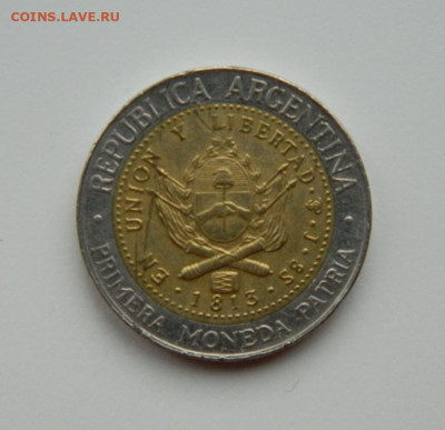 Аргентина 1 песо 2008 г. (БИМ) до 26.11.24 - DSCN3154.JPG