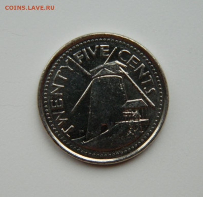 Барбадос 25 центов 2008 г. до 26.11.24 - DSCN3149.JPG