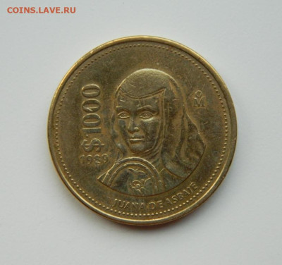 Мексика 1000 песо 1989 г. до 26.11.24 - DSCN3039.JPG