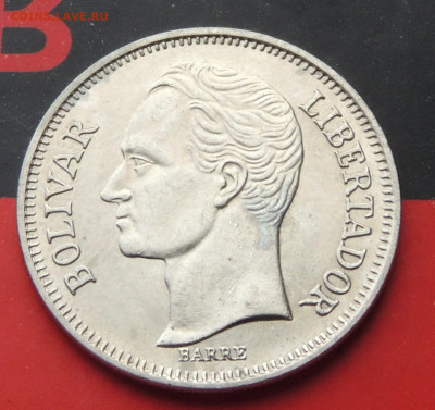 Венесуэла 1 боливар 1989 до 26.11.2024 - Венесуэла 1 боливар 89 .JPG