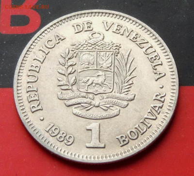 Венесуэла 1 боливар 1989 до 26.11.2024 - Венесуэла 1 боливар 89.JPG