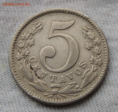 Колумбия 5 сентаво 1886 до 26.11.2024 - Колумбия 5 сентаво.JPG