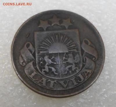 Латвия 5 сантим 1922 год до 23.11 - SAM_4369.JPG