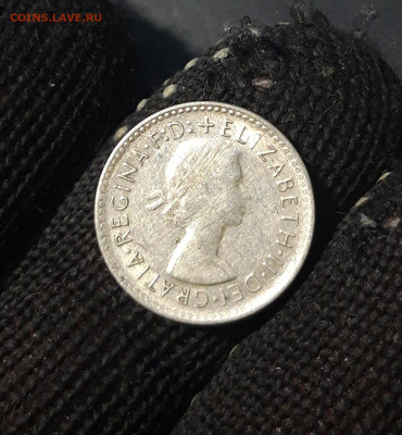 Австралия 3 пенса 1961 года, серебро. До 27.11 - 20241104_231043