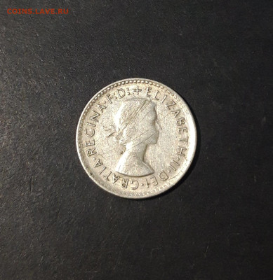 Австралия 3 пенса 1961 года, серебро. До 27.11 - 20241104_231029
