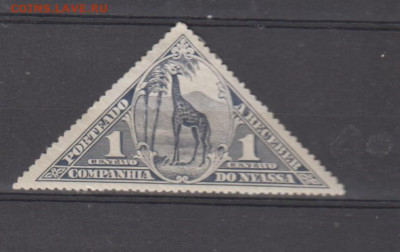 Мозамбик Ньясса 1924 жираф 1м  1с до 27 11 - 484