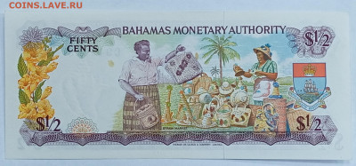 50 центов Багамы 1968 и 1$ Тринидад 1964 - 1732259605735