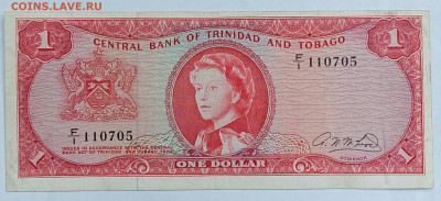 50 центов Багамы 1968 и 1$ Тринидад 1964 - 1732259605892