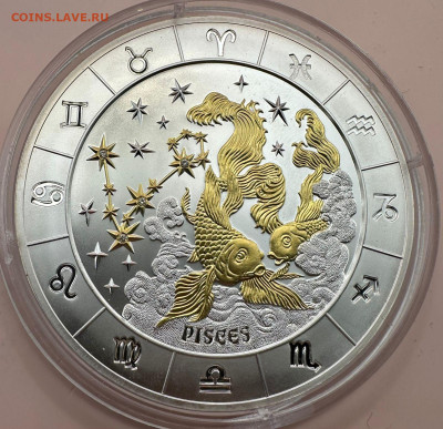 1000 франков.Руанда. 2009 Рыбы Серебро - 1