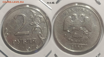 2 руб 2009М вся линейка нечастных и редких до 29.11.24 22:00 - Н_4_4_Б