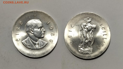 Ирландия 10 шиллингов 1966 г 50 лет восстанию - 27.11 - IMG_20241116_082252