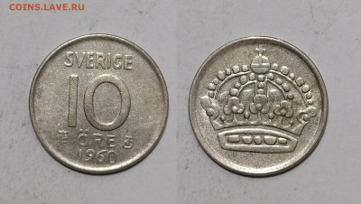 Швеция 10 эре 1960 года - 27.11 - IMG_20241116_084759