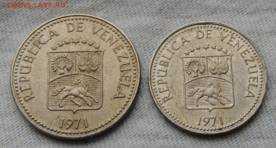 Венесуэла 5 и 10 сентимо 1971 до 28.11.2024 - Венесуэла 5 и 10 сентимо .JPG