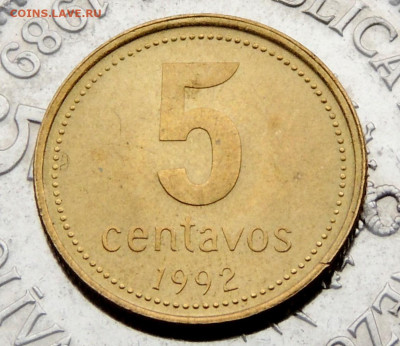 Аргентина 5 сентаво 1992 до 28.11.2024 - Аргентина 5 сентаво.JPG
