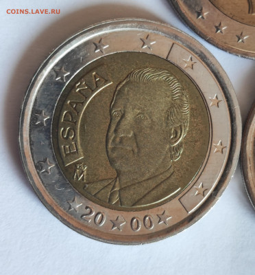 2 евро 3 шт. Фин. Исп. Нид. UNC до 21.00 МСК 30.11.2024 - 1727025882356