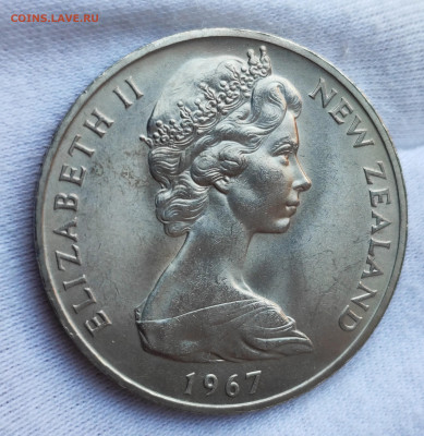 1 доллар 1967 Новая Зеландия UNC до 21.00 МСК 30.11.2024 - 1731537440030