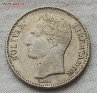 Венесуэла 1 боливар 1967 до 1.12.2024 - 1 боливао 1967 .JPG