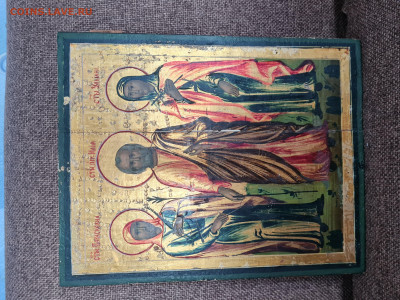 икона старинная Св.Параскева, Пр.Илья, Св.Ульяна. до 28.11. - 20241023_125717