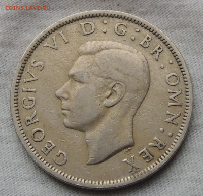 Великобритания ½ кроны 1948 до 26.11.2024 - 1.2 кроны 48 .JPG