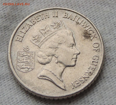 Гернси 5 пенсов 1990 (18mm) до 1.12.2024 - Гернси 1990 .JPG