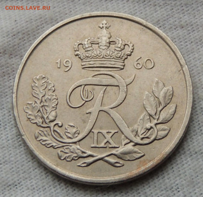 Дания 25 эре 1960 до 1.12.2024 - 25 эре 1960.JPG