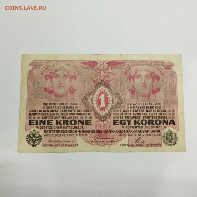 1 крона Австро-Венгрии, 1916г., до 30.11.2024г. - IMG_20241127_221309