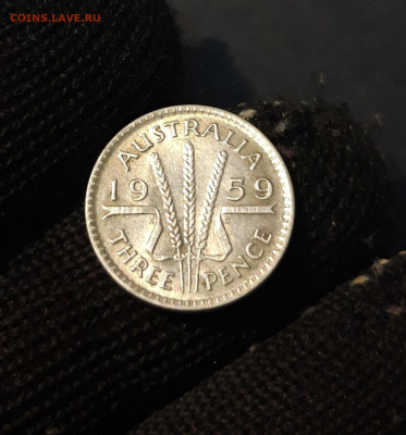 Австралия 3 пенса 1959 года, серебро. ШИКАРНЫЕ До 04.12 - 20241015_222546