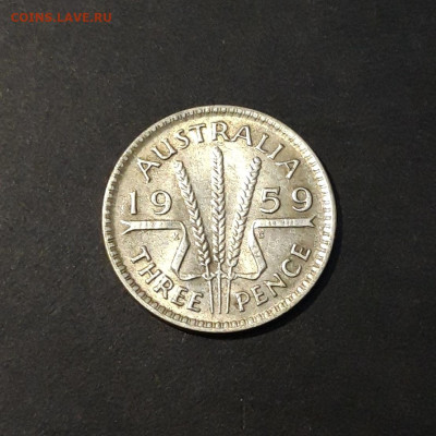 Австралия 3 пенса 1959 года, серебро. ШИКАРНЫЕ До 04.12 - 20241015_222339
